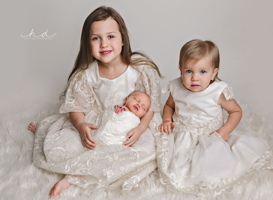 newborn and siblings heirloom dresses mississippi best photographer children