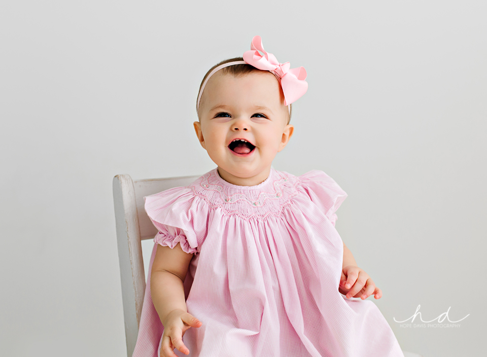 one year old photo session brandon mississippi