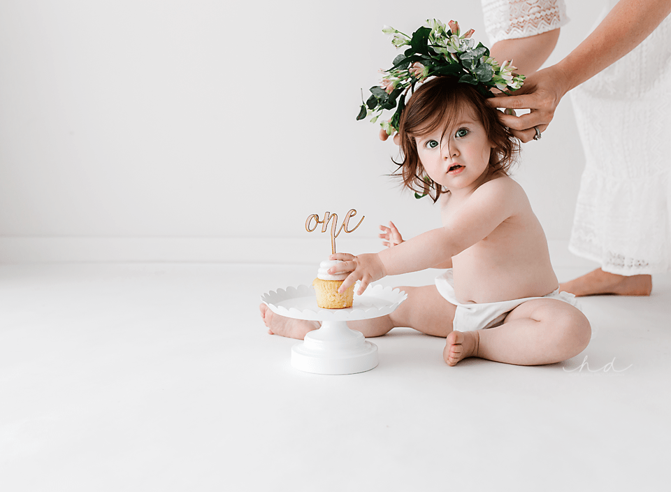 one year old birthday hope davis photography