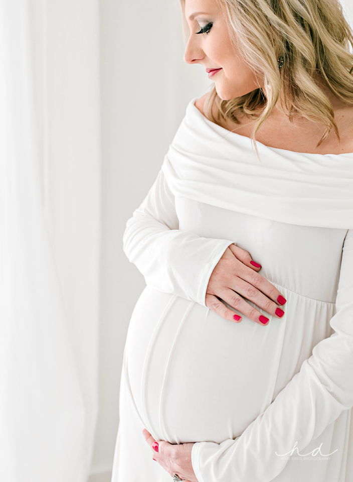 maternity photography in studio