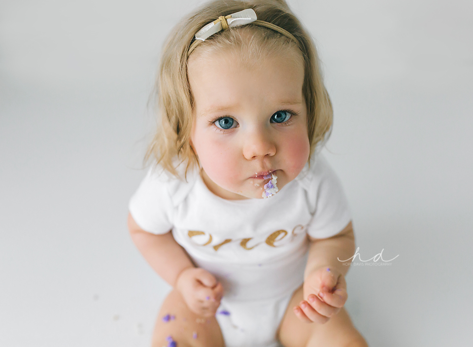 meridian baby photographer cake smash