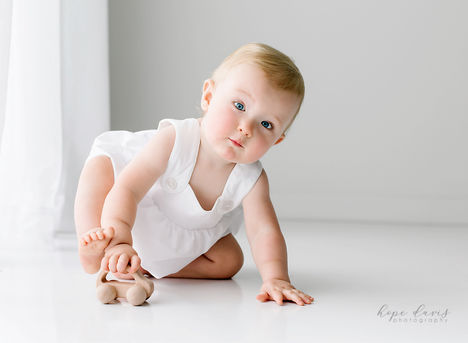 newton mississippi one year old baby photographer hope davis photography