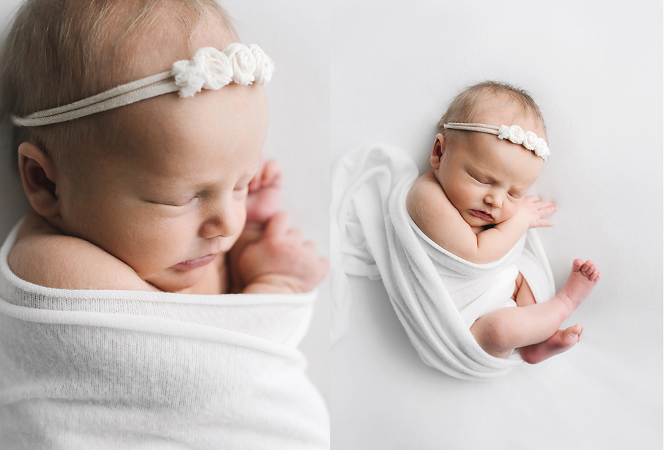 meridian ms baby photos baby curled up in white blanket