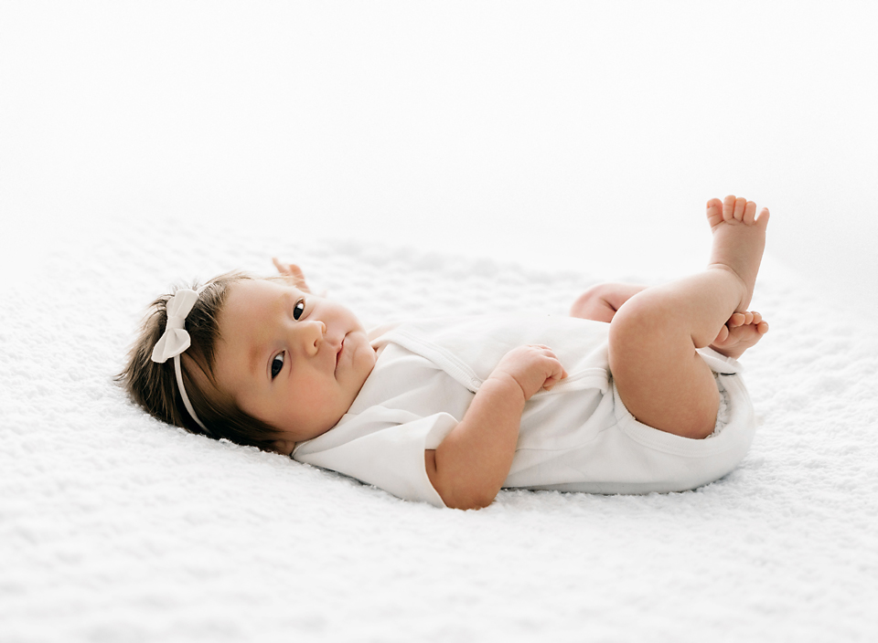 newborn on white meridian ms photographer